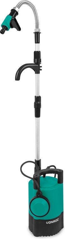 2dekans | VONROC Regentonpomp 400W - 5200 lt/u – met, Ophalen of Verzenden, Zo goed als nieuw