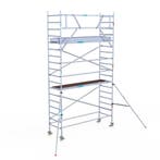 Rolsteiger Original 90x305 6,2m werkhoogte tegen de gevel, Doe-het-zelf en Verbouw, Steigers, Verzenden, Nieuw, Rolsteiger of Kamersteiger