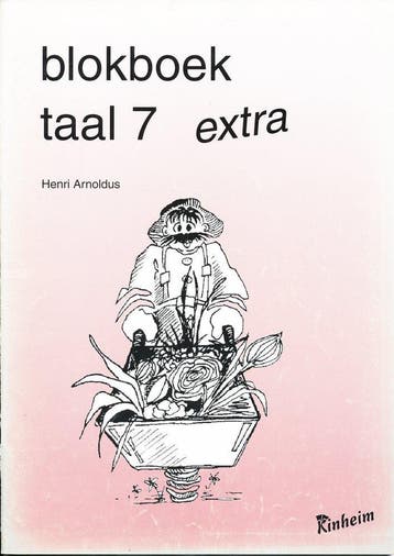 Kinheim Blokboek Taal 7 extra (per stuk), Verzenden, Nieuw