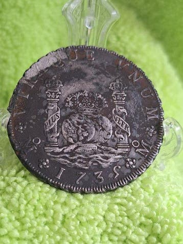 Spanje. Felipe V. 8 Reales 1735 Mexico MF - Procedente del