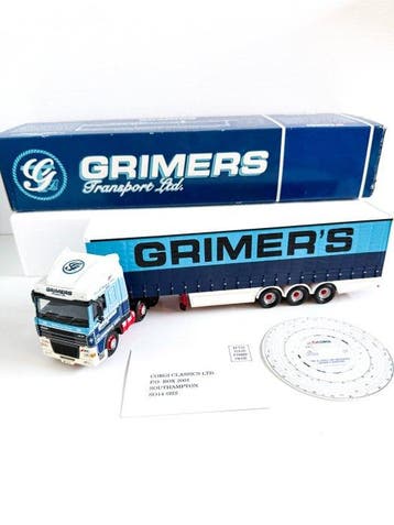 Modelauto - Corgi 1:50 scale DAF XF Space Cab Curtainside, Nieuw