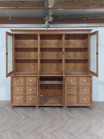 Grote buffetkast / vitrinekast – 12 lades – direct leverbaar
