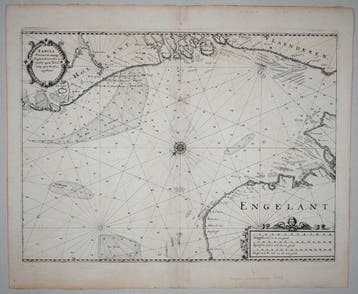 Nederland - het Kanaal; Merian - Tabula Portuum maris, Boeken, Nieuw