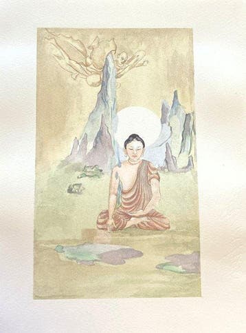 Bouddha / Chou-Ling, Rennie Tang - Paroles du Bouddha - 1970