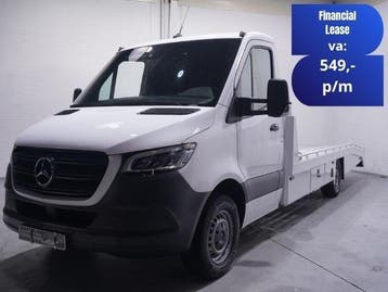 Zakelijke Lease |  Mercedes-Benz Sprinter 316 CDI 163 pk Aut, Stof, Gebruikt, Wit, Mercedes-Benz