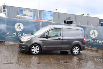 Veiling: Bestelwagen Ford Transit Courier Diesel 75pk 2015, Gebruikt, Ford, Zilver of Grijs, BTW verrekenbaar