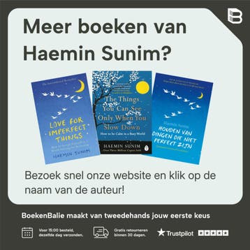 Dingen die je alleen ziet als je er de tijd voor neemt, Verzenden, Zo goed als nieuw, Haemin Sunim