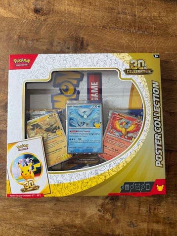 Pokémon - 1 Box - 30th Year Anniversary, Nieuw