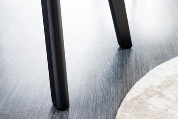 Stoel NORDIC STAR met gestructureerde stof in mosterdgeel -, Huis en Inrichting, Stoelen, Ophalen of Verzenden, Nieuw