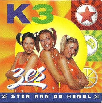 cd single card - K3 - Ster Aan De Hemel, Cd's en Dvd's, Verzenden, Zo goed als nieuw, Nederlandstalig