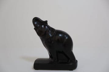 Beeld, Olifant - 16 cm - Aardewerk
