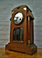 Klok - Philipp Haas & Söhne Jugendstil - Eik - 1900-1910,