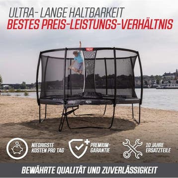 Berg Trampoline Grand Champion inclusief veiligheidsnet D..., Verzenden, Nieuw