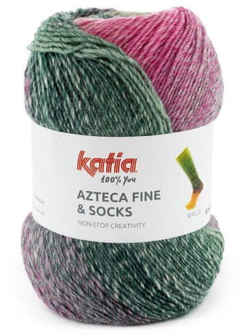 Katia Azteca Fine &amp; Socks - 21 Blossom Pink - Superwas, Ophalen of Verzenden, Nieuw