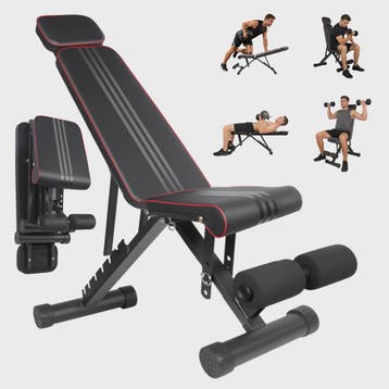Verstelbare Dumbbell Bank 7 Posities - Opvouwbaar Fitness Ba, Verzenden, Nieuw