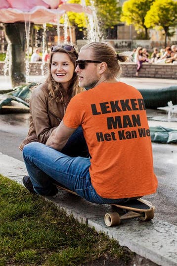 Oranje WK 2026 Shirts en Ontwerp zelf je shirt of MOK, Verzenden, Oranje, Fruit of the Loom, Maat 56/58 (XL)