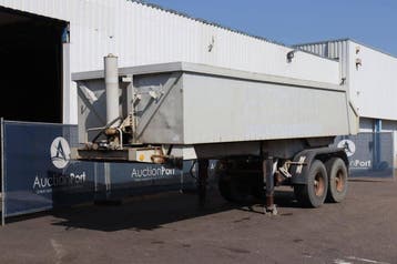 Veiling: Kipper Oplegger Langendorf SKA 20/26 31500kg 1994, Overige kleuren, Overige brandstoffen, Aanhangers en Opleggers, BTW verrekenbaar
