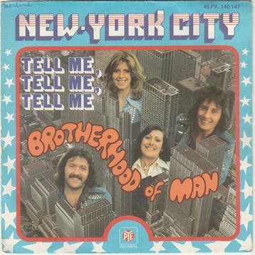 Brotherhood Of Man - New-York City, Cd's en Dvd's, Vinyl | Pop, Ophalen of Verzenden, Gebruikt