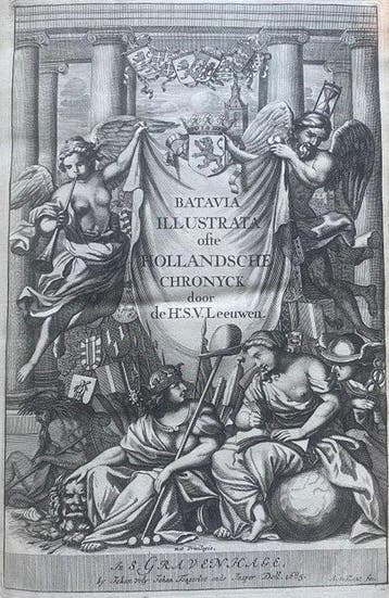 Simon van Leeuwen - BATAVIA ILLUSTRATA - 1685