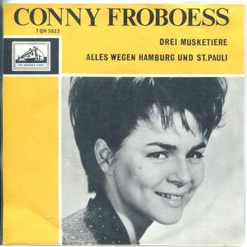vinyl single 7 inch - Conny Froboess - Drei Musketiere, Verzenden, Zo goed als nieuw, 7 inch, Pop