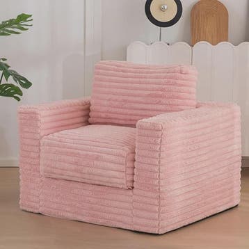Moderne Fauteuil met Knopen en Verhoogde Rugleuning - Comfor, Verzenden, Nieuw