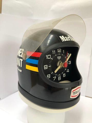 Bureauklok - Heuer - - - 1970-1980 - James Hunt Helmet Clock