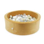 Ronde ballenbak soft velvet 90 cm met 200 ballen naar keu..., Ophalen of Verzenden, Nieuw