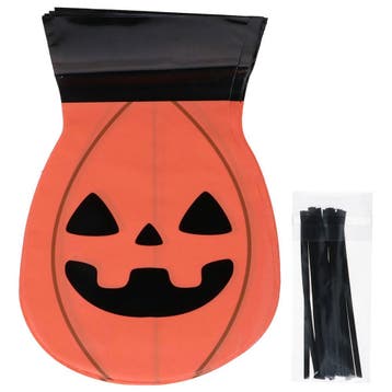 Wilton Uitdeelzakjes Halloween Pompoen 15st., Verzenden, Nieuw