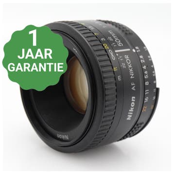 Nikon AF 50mm F/1.8 D, Audio, Tv en Foto, Fotografie | Lenzen en Objectieven, Verzenden, Gebruikt