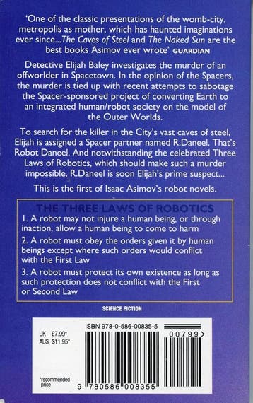 Caves of Steel 9780586008355 Isaac Asimov, Verzenden, Gelezen, Isaac Asimov