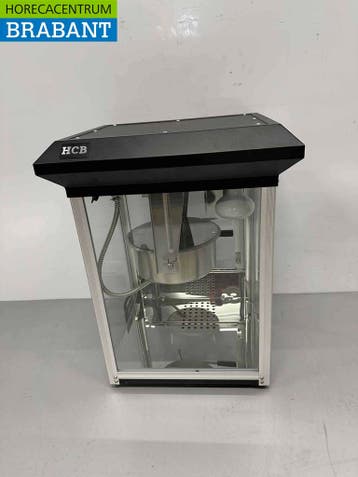 HCB Popcornmachine Popcorn machine Compact zwart 230V, Ophalen of Verzenden, Nieuw in verpakking
