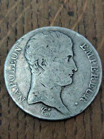 Frankrijk. Napoléon I (1804-1814). 5 Francs 1806-L, Bayonne