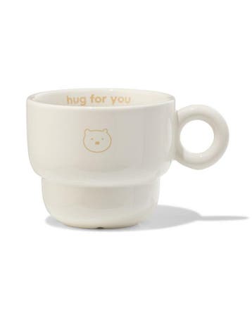 HEMA Mok 240ml keramiek teddybeer 6=50% / 4=20% / 2=10%, Hobby en Vrije tijd, Theezakjes, Verzenden
