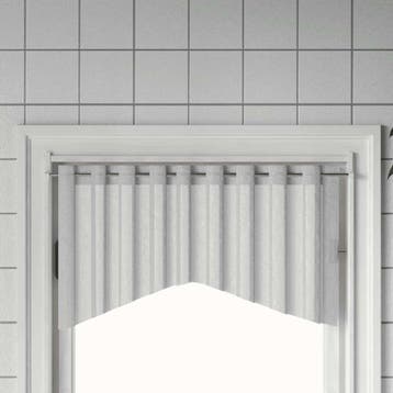vidaXL Gordijnrails 2 st 90-135 cm aluminium wit en, Huis en Inrichting, Verzenden, Nieuw
