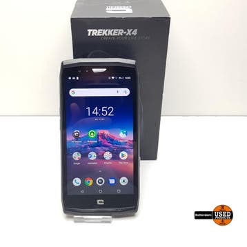 Crosscall Trekker-X4 Zwart - Met Garantie, Verzenden, Gebruikt