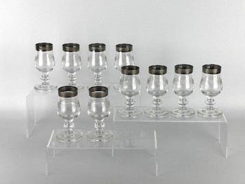 VEBA Glas Germany - Pot (10) - Glas - Schnapsglazen met