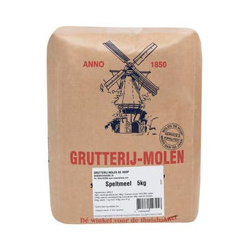 Molen de Hoop Speltmeel 5kg, Verzenden, Nieuw