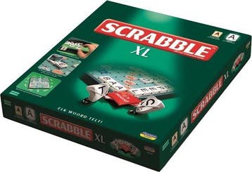 Scrabble XL - Bordspellen - Gezelschapsspel voor Familie -, Verzenden, Nieuw