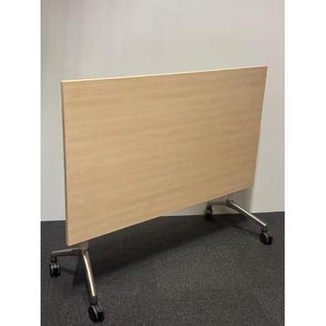 (MDK-107313) Wilkhahn verrijdbare klaptafel – 140x80 cm (., Ophalen of Verzenden, Gebruikt