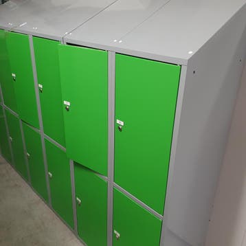 12-deurs Olssen kledinglocker EXTRA GROTE DEUREN - 176x240x5, Ophalen of Verzenden