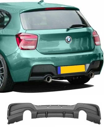Diffuser | M-tech performance style | geschikt voor BMW 1 se, Verzenden, Nieuw, BMW