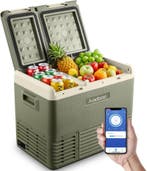 AAOBOSI Koelbox 33L | Dubbele Zone | Retourdeal 49% Korting, Ophalen of Verzenden, Nieuw, Koelbox, Compressor