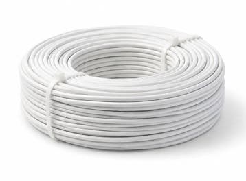 PE microslang 3/5 mm wit/zwart - 100 m, Tuin en Terras, Ophalen of Verzenden, Nieuw