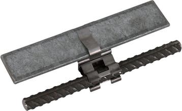 Dehnclip Versterkingsklem Voor 8mm 10mm Staal Kaal - 308141, Doe-het-zelf en Verbouw, Verzenden, Nieuw, Overige typen