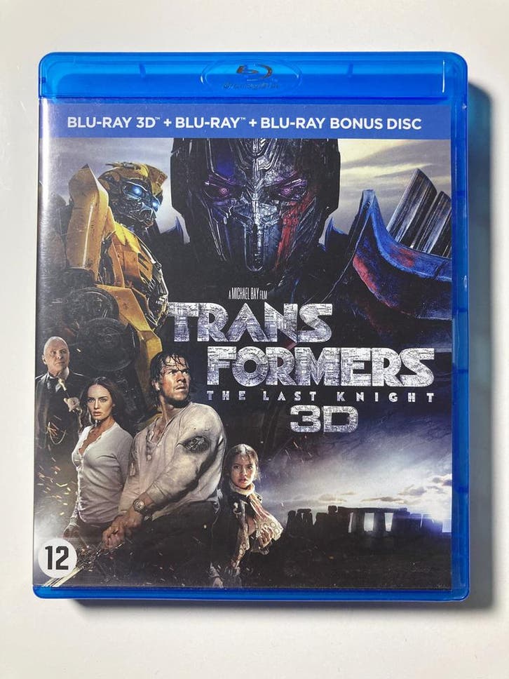 TRANSFORMERS THE LAST KNIGHT (2D + 3D) (BLURAY), Cd's en Dvd's, Blu-ray, Gebruikt, Verzenden