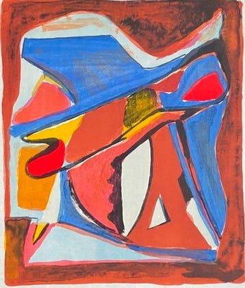 Bram van Velde (1895 -1981) - Envol