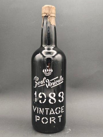 1983 Real Vinicola - Vintage Port - Douro - 1 Fles (0,75, Nieuw