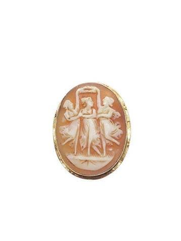Broche - 18 karaat Geel goud