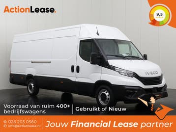 Iveco Daily Bestelbus L4 H2 2024 Diesel Handgeschakeld, Zwart, Iveco, Wit, Nieuw