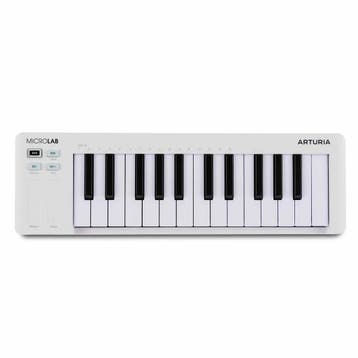 Arturia MicroLab mk3 White – Compact USB/MIDI keyboard met, Ophalen of Verzenden, Nieuw